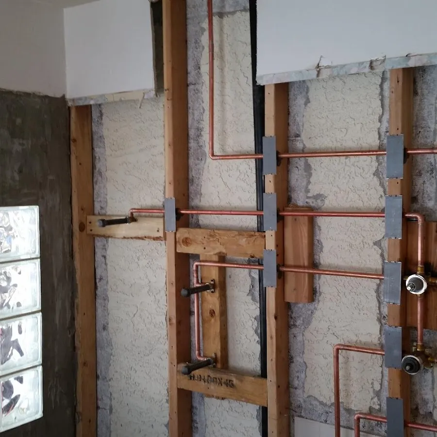 Copper pipe installation for Repiping in Groton